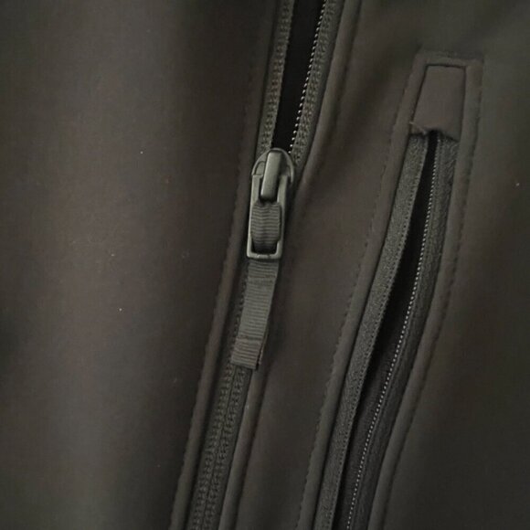 MEN'S NORTH FACE BLACK ZIP-UP JACKET, SIZE LARGE - Picture 12 of 15